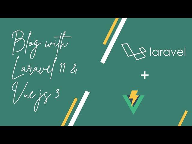 Building a Blog with Laravel 11 & Vue js 3 Composition API -19- (Admin Controller & Routes)