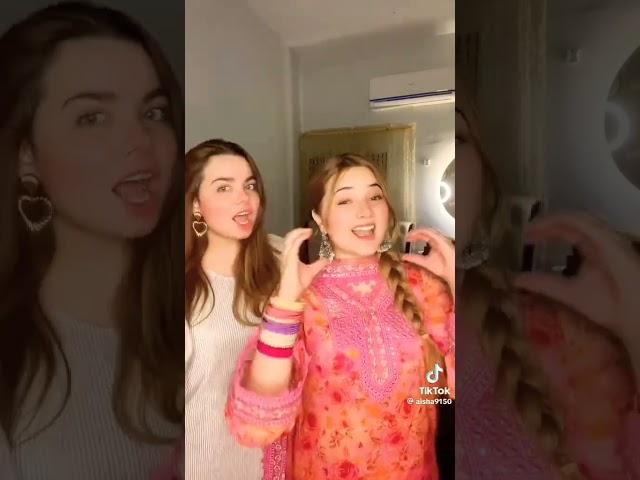 Rabeeca khan new tiktok video with her cousin