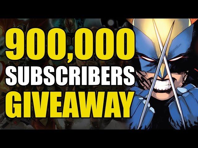 900,000 Subscriber Giveaways!!