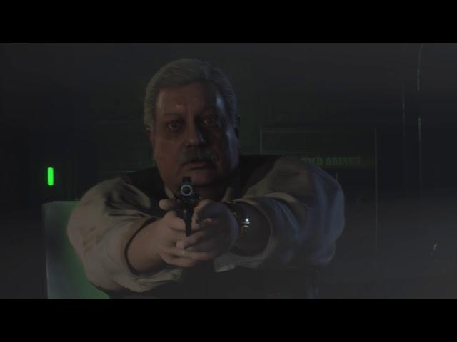 Resident Evil 2 Remake: Claire Meets Chief Brian Irons