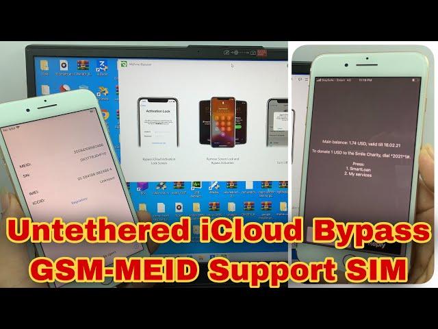 New 2021 ! Window Full Untethered Bypass iCloud GSM MEID iOS14.3 | Fix Notification, iCloud Sign in