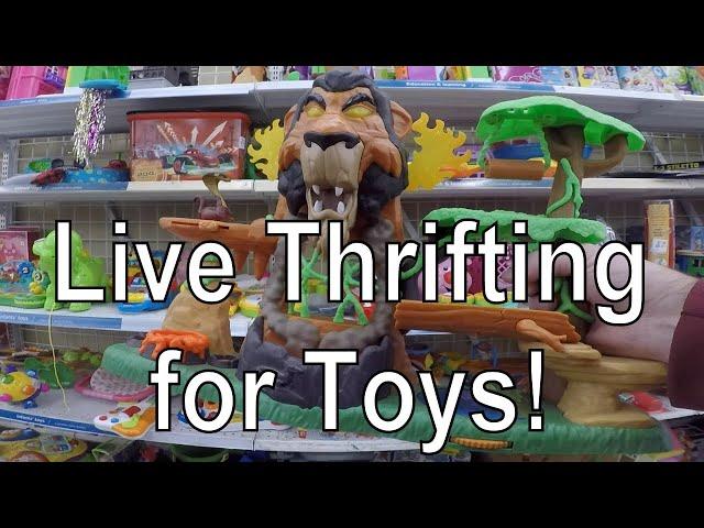 Live Thrifting For Toys & More at Savers & Goodwill! Ebay Reseller Side Hustle 2022