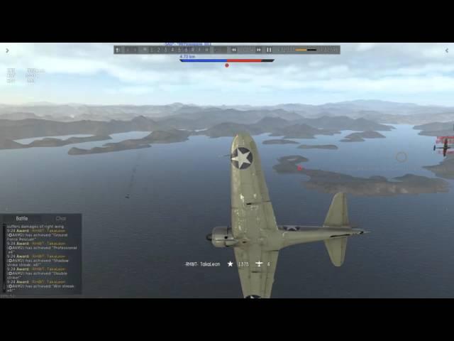 A6M2 vs The Luftwaffe (7 Kills)