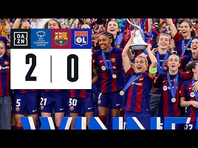 FC Barcelona vs Lyon (2-0) | Resumen y goles | UEFA Women's Champions League 2023-24