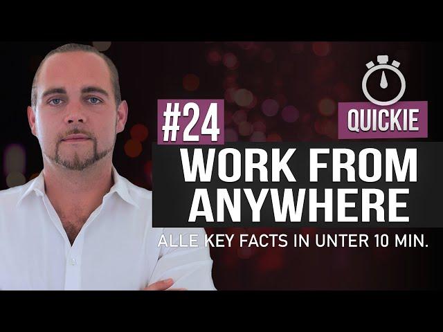 WORK FROM ANYWHERE mit Mark Heyen - LiveBarTalk Quickie