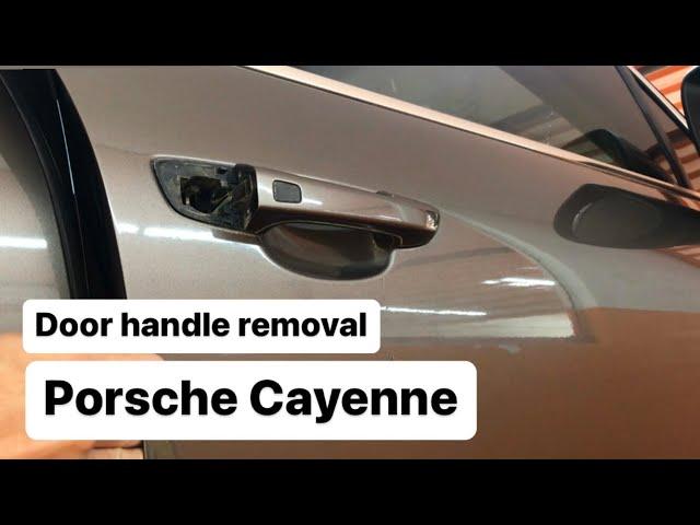 Porsche Cayenne door handle removal