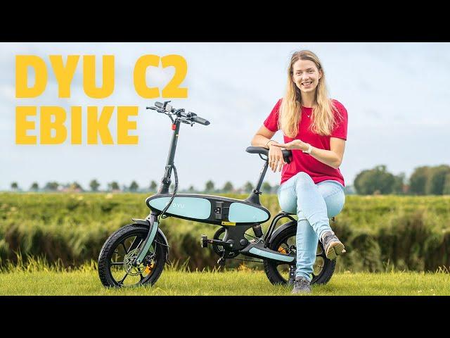 DYU C2 FOLDING EBIKE REVIEW: Compact, Stylish and Powerful!