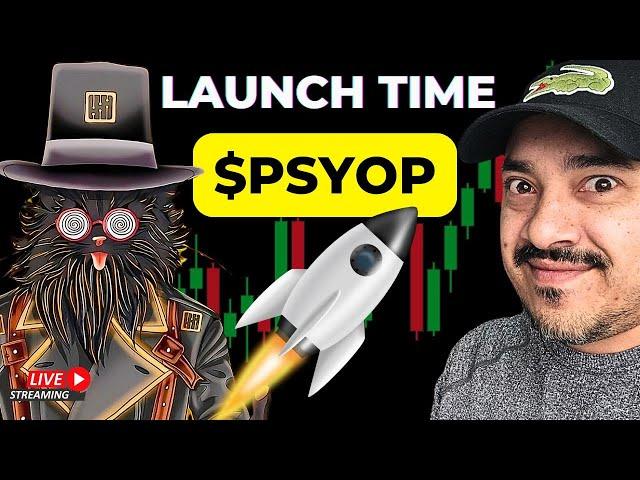 URGENT | $PSYOP memecoin launches right now