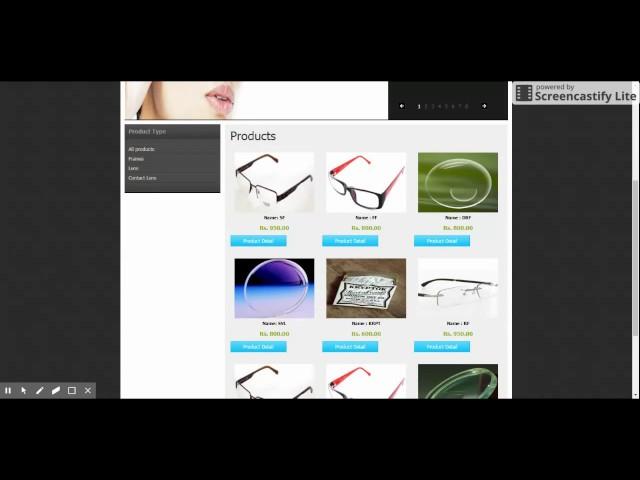 yamuna eye care system php project