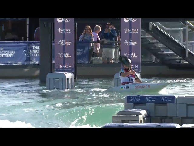 Viktoriia Us Ukraine Semi Final / 2023 ICF Kayak Slalom World Championships & Olympic Qualifier