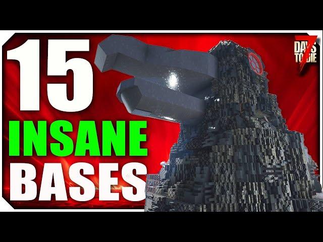 Get READY for INSANE 7 Days to Die Community Horde Bases in 1.0