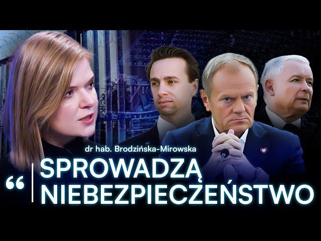 NIE MÓWIĄ WSZYSTKIEGO? POLSKA ZAGROŻONA? DR HAB. BRODZIŃSKA-MIROWSKA: PiS ZJEDNOCZONY STRACHEM