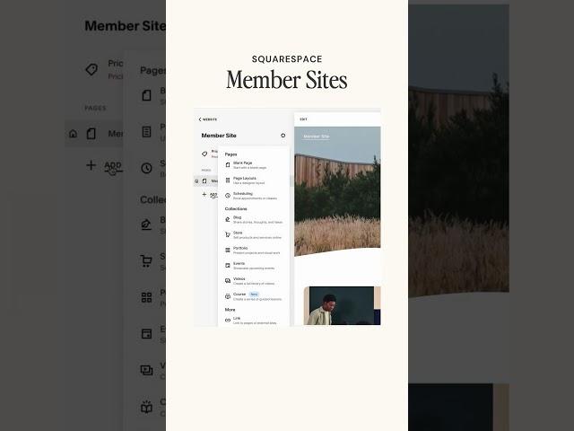 Create a Member Only Area on Your Squarespace Website