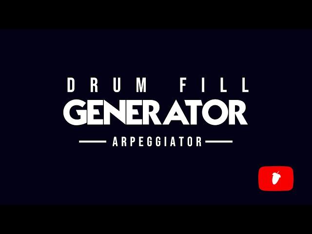 Make Amazing Drum fills with Stock Arpeggiator | FL Studio