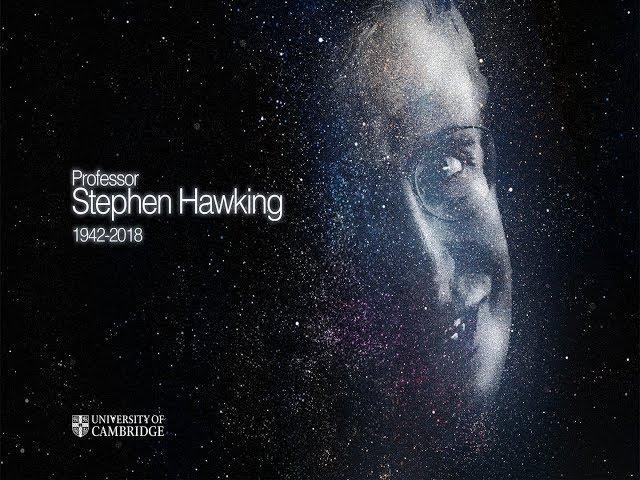 In memoriam Professor Stephen Hawking 1942 - 2018.