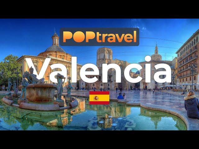 Walking in VALENCIA / Spain - 4K 60fps (UHD)