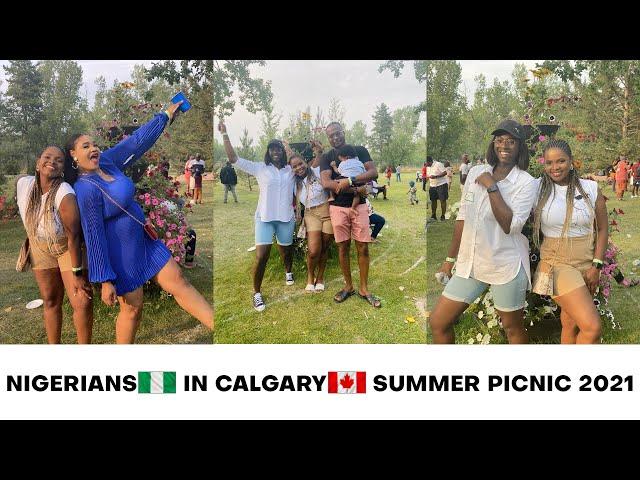 NIGERIANS  IN CALGARY  ANNUAL SUMMER PICNIC 2021 | THE NOVEMBER COUPLE