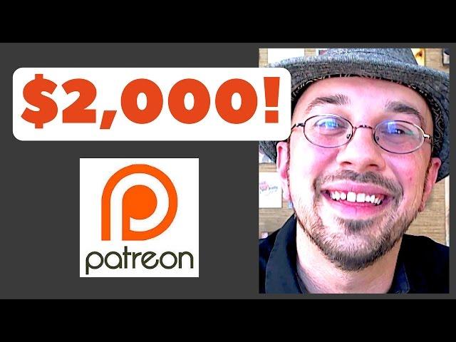 How I went from $0 to $2,000 per month on Patreon in only 5 months!