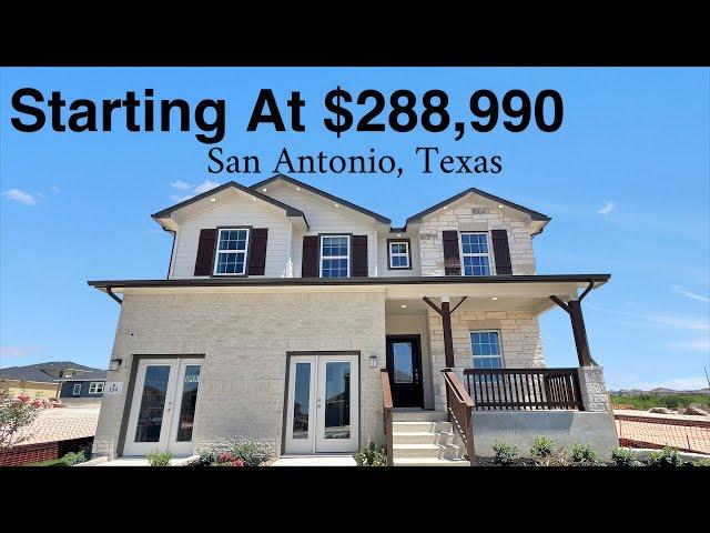 HOMES STARTING AT $288,990 / San Antonio TEXAS/ Model HOME TOUR