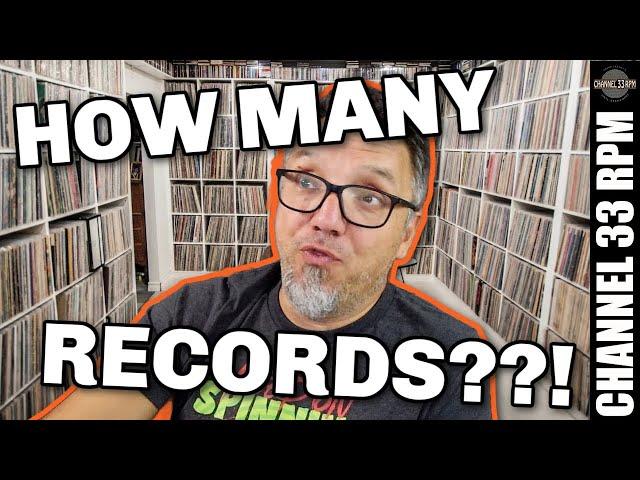 Is this the home of an insane collector??! Vinyl Dens on Channel 33 RPM