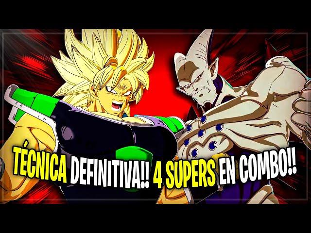 ¿4 SUPERS en un COMBO?!! Así es la TÉCNICA DEFINITIVA!! DRAGON BALL SPARKING! ZERO