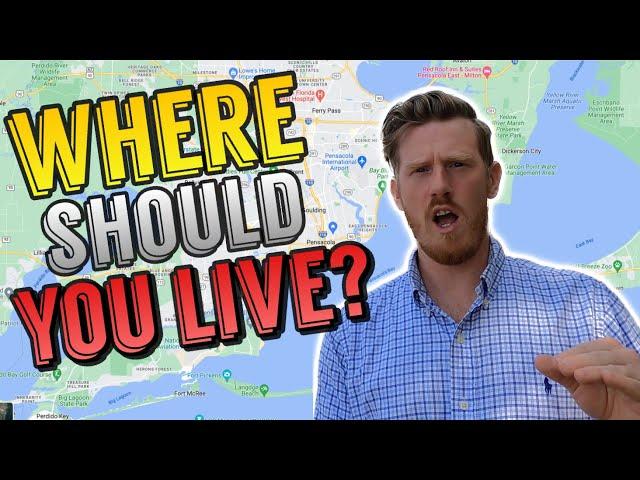 Pensacola Areas Explained - MUST WATCH before moving to Pensacola!!