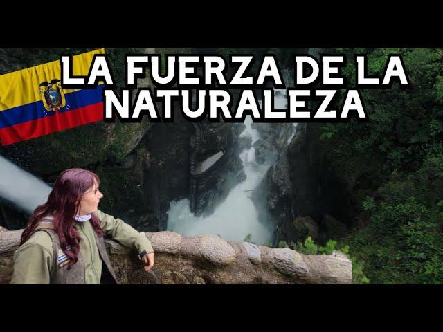 Así es la TERRORIFICA CASCADA   “EL PAILON DEL DIABLO ”   Ecuador