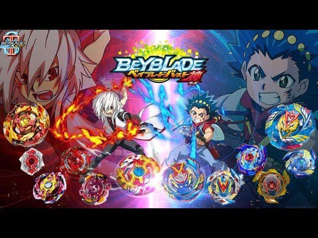 MEGA BATTLE Beyblade! All Spryzens against all Valtryeks - Shu VS Valt