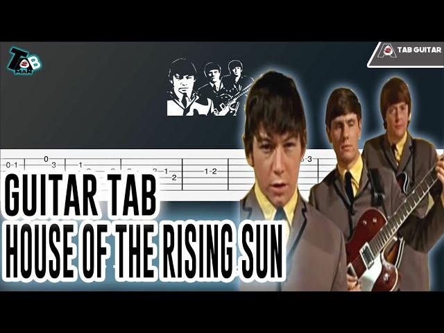 HOUSE OF THE RISING SUN - Guitar Tutorial (TAB)
