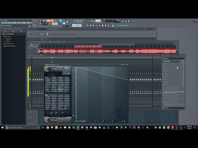 FL Studio: 2 Minute Tips - Gross Beat "Half-Speed Time" Effect