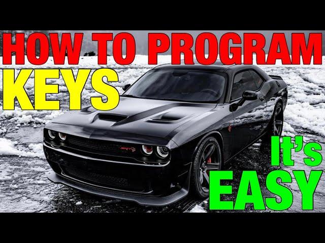 How To Program Dodge Keys with Autel KM100: Dodge Charger SRT JailBreak Challenger R/T Scat Pack