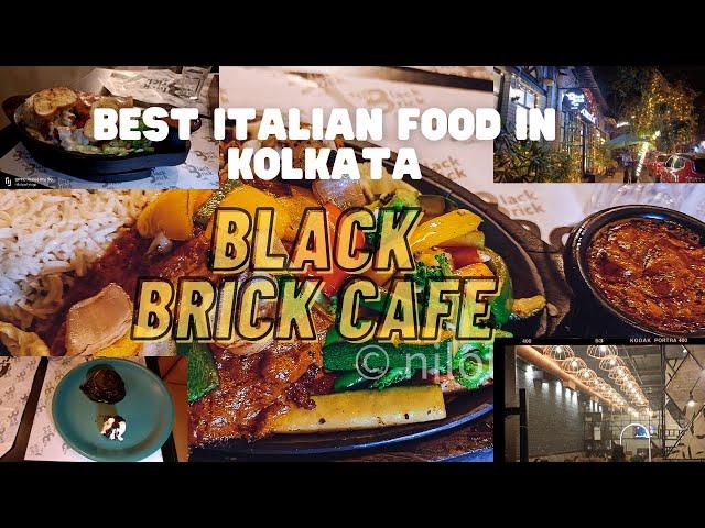 Black Brick Cafe | Best Italian Food In Kolkata | Kolkata Food Vlog | Cafe Vlog in Kolkata