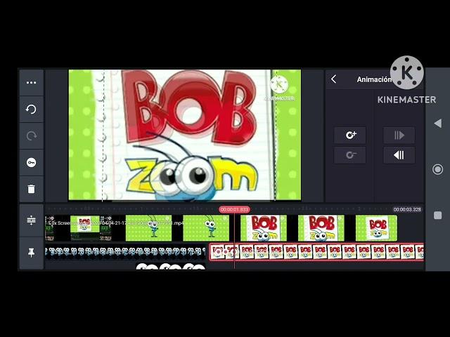 Bob zoom logo remake speedrun KineMaster like 