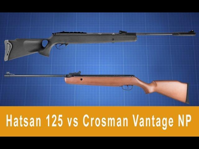 Сравнение Hatsan 125 vs Crosman Vantage NP