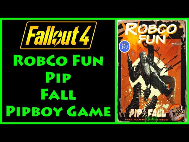 Fallout 4 - RobCo Fun - Pip Fall - Fort Hagen - 4K Ultra HD