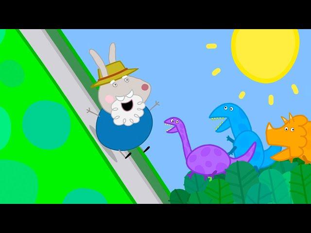 Grampy Rabbit's Dinosaur Park  | Peppa Pig Official Full Episodes