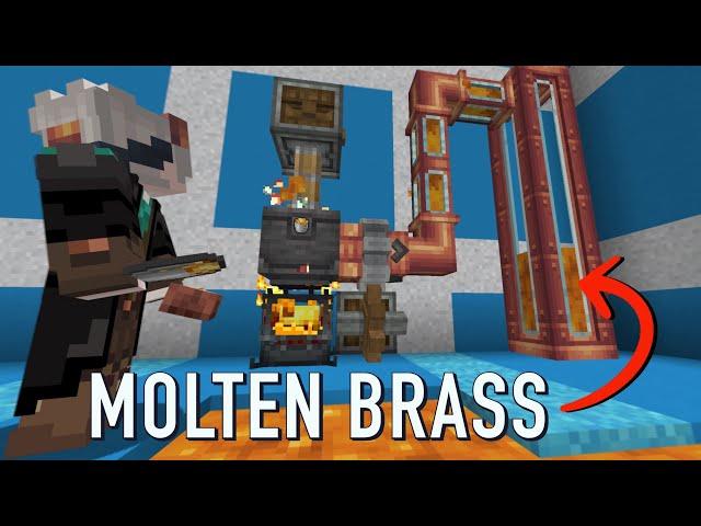 The feature I've been waiting for! | Create Molten metals and Metalwork