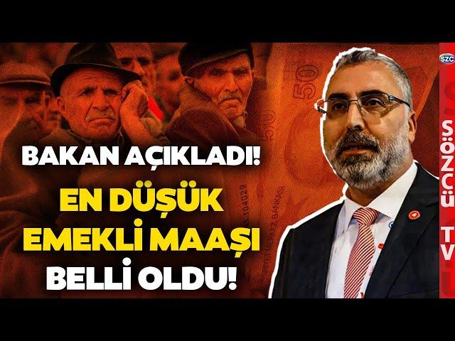 SSK ve Bağ-Kur Emekli Maaş Zamları Belli Oldu! İşte En Düşük Emekli Maaşı! Bakan Işıkhan Açıkladı