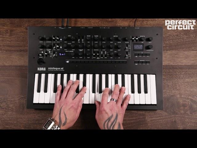 Korg Minilogue XD Polyphonic Analog Synthesizer With Digital Multi-Engine & Effects