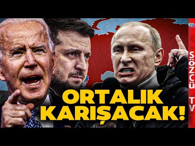 Putin'in Korktuğu Başına Geldi! Biden Ukrayna'ya Rus Topraklarını Yakacak Gücü Verdi