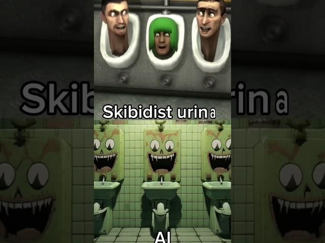 Skibidist urinal VS AI COMPARISON