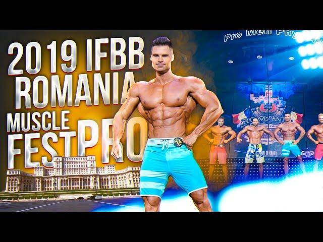 Денис Гусев на Romania Muscle Fest Pro 2019.