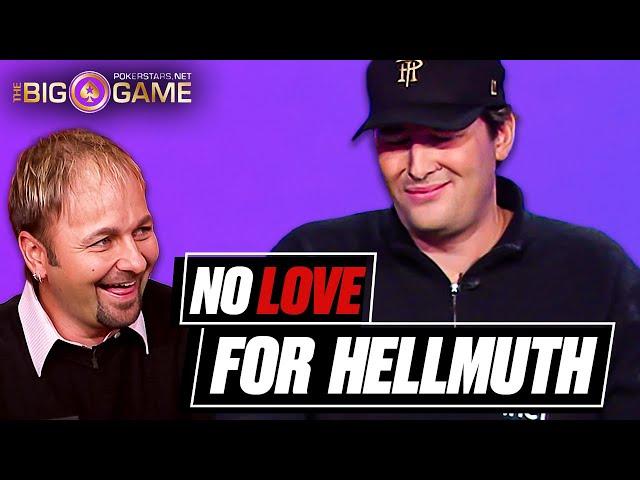 The Big Game S1 ️ W1 E2 ️ Daniel wins HUGE POT from Hellmuth ️ PokerStars