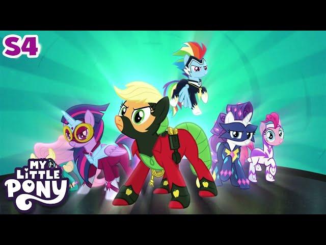 My Little Pony | Power Ponies | Friendship Is Magic Season 4
