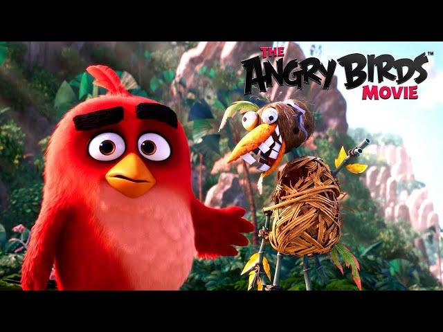 Green Piggies Destroy Red's House | The Angry Birds Movie (2016)