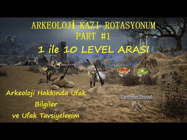 Rise Online Arkeoloji Başlangıç ve Ufak Bilgiler /  1-10 Level Arası Rotasyonum Part #1