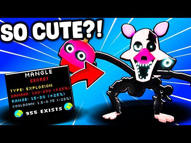 NEW SECRET MANGLE VS NIGHT TWO ENDLESS MODE (Five Nights TD)