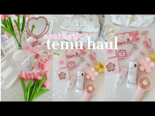 back to school Temu haul room decor, makeup, items essentials