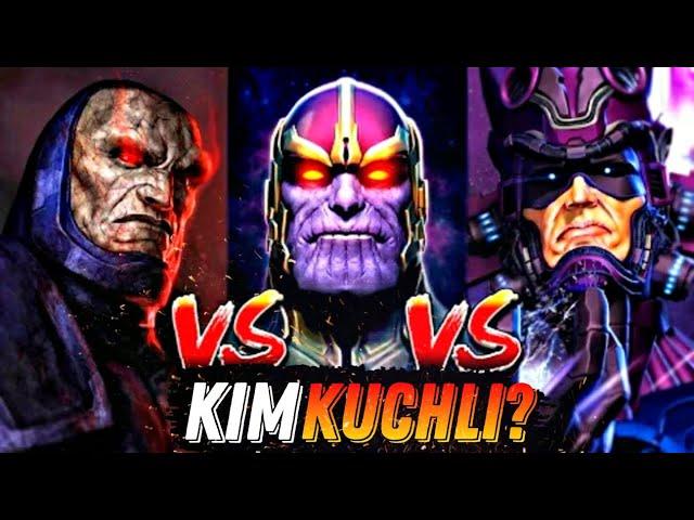 Tanos VS Darksayd VS Galaktus | Marvel vs DC | Kim Kuchli???