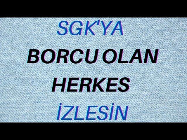 MÜJDE Tek kuruş ödemeden Bağ-Kur  borcunuzu  SİLDİREBİLİRSİNİZ!!!